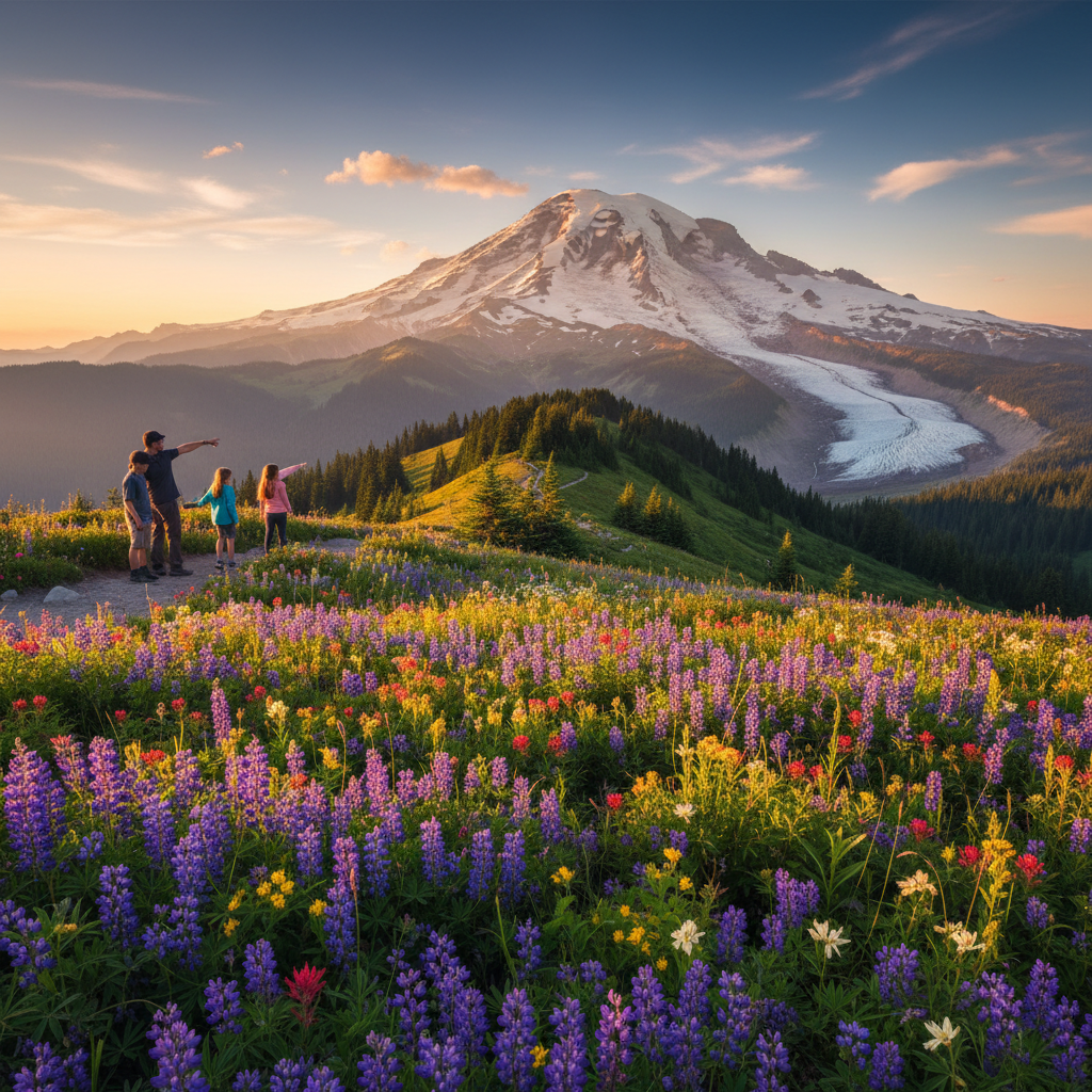 Mount Rainier National Park, Washington, USA