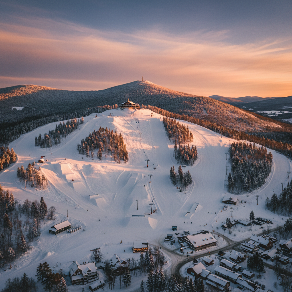 Mount Snow Ski Resort, West Dover, Vermont, USA travel guide