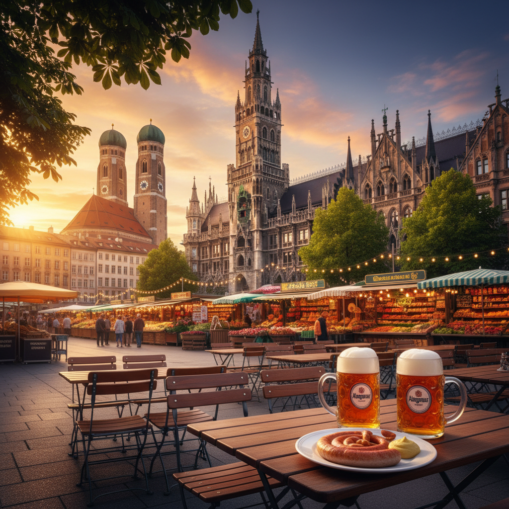 Munich on a Budget: 4-Day Food & Beer Hall Guide for €65/Day