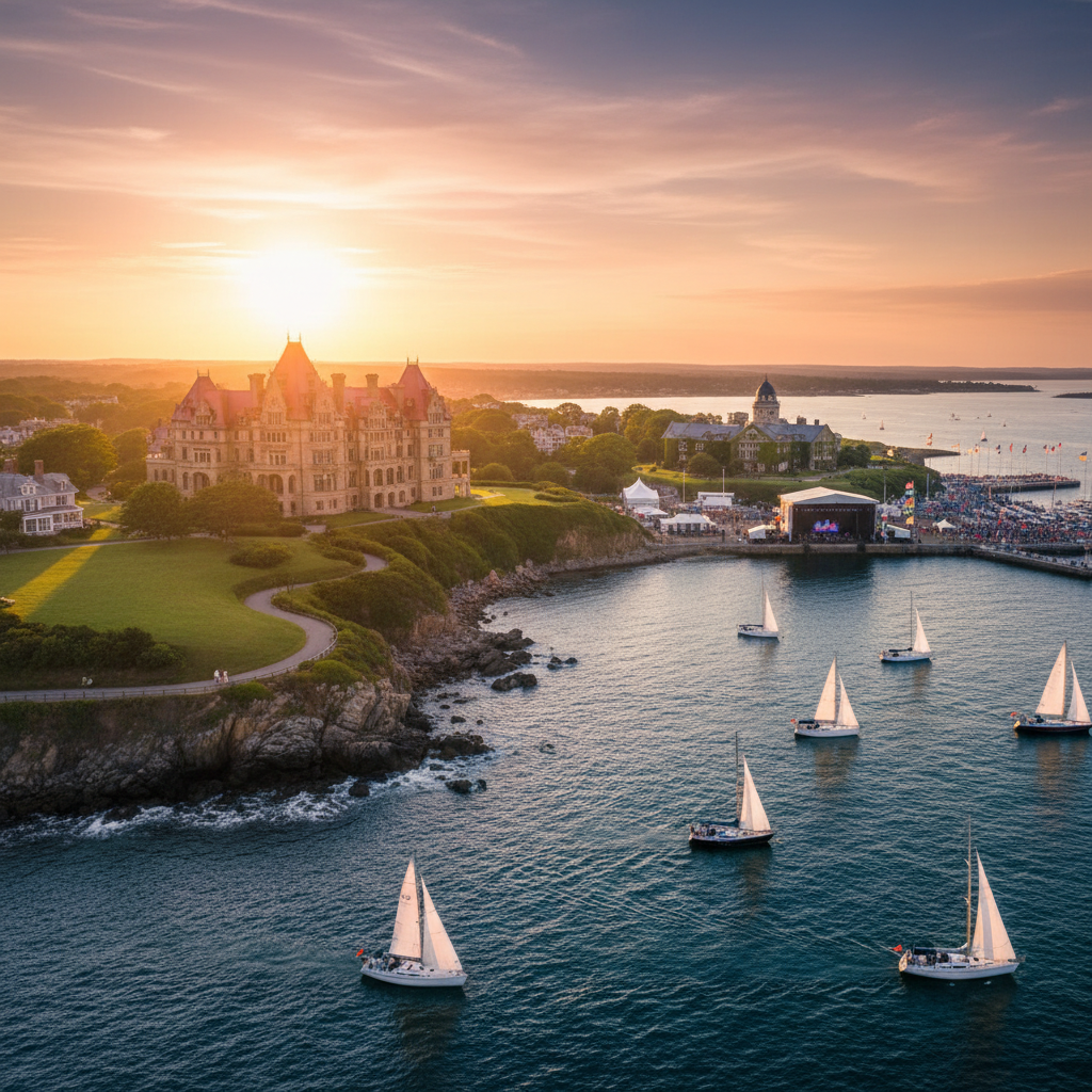 Newport for Couples: 4-Day Gilded Age Mansions & Sailing Escape