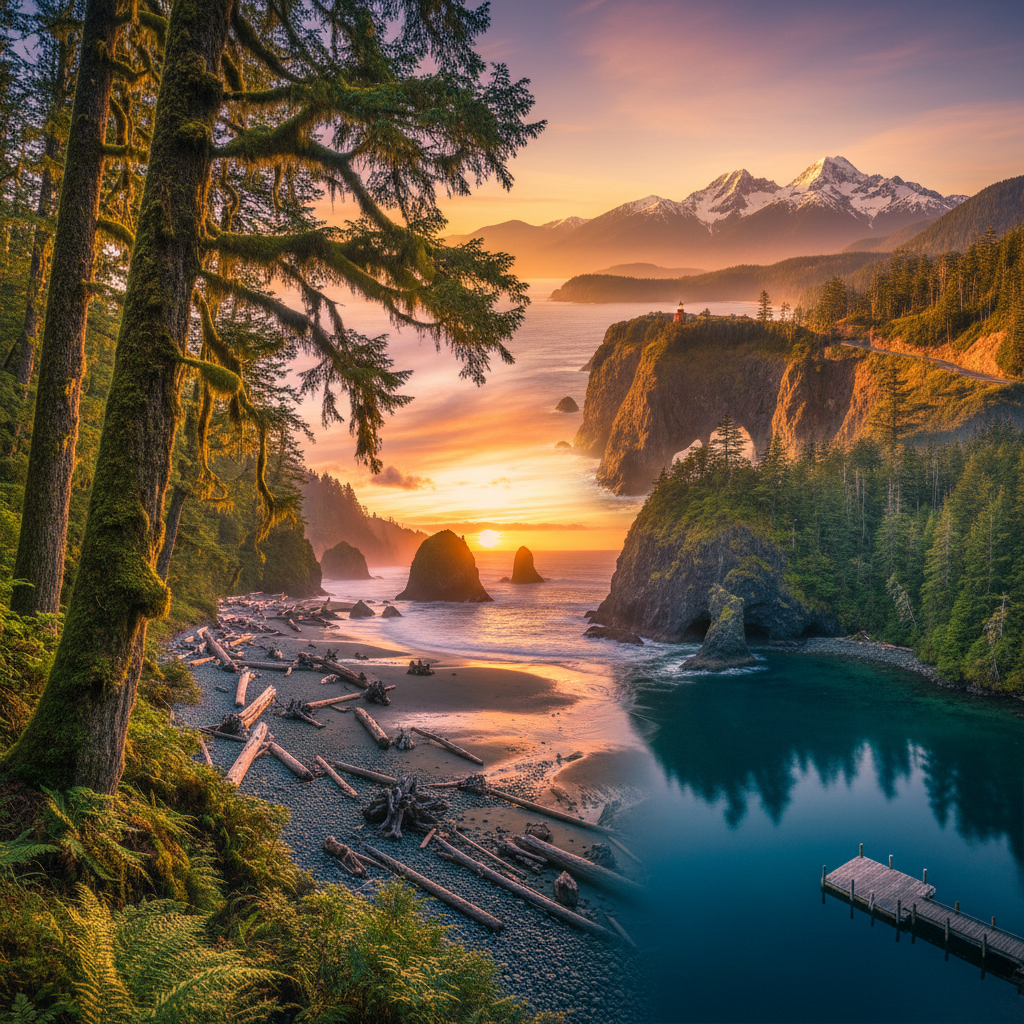 Olympic Peninsula, Washington, USA travel guide