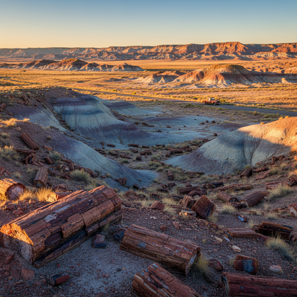 Petrified Forest National Park, Arizona, USA travel guide