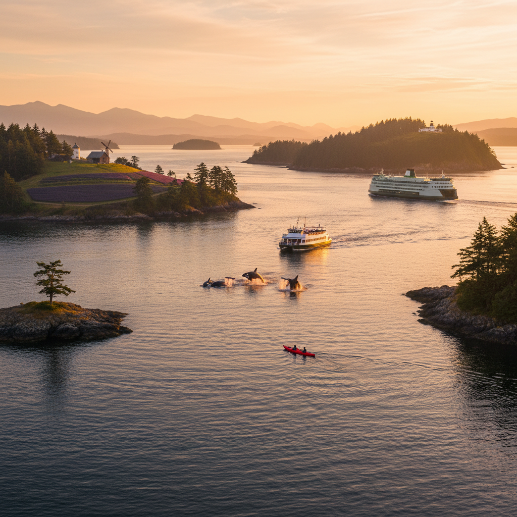 San Juan Islands, Washington, USA