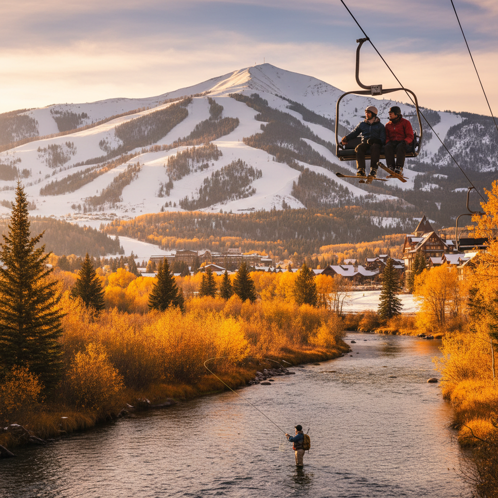 Sun Valley Luxury Couples Escape: 4-Day Skiing, Fly Fishing & Hemingway Charm