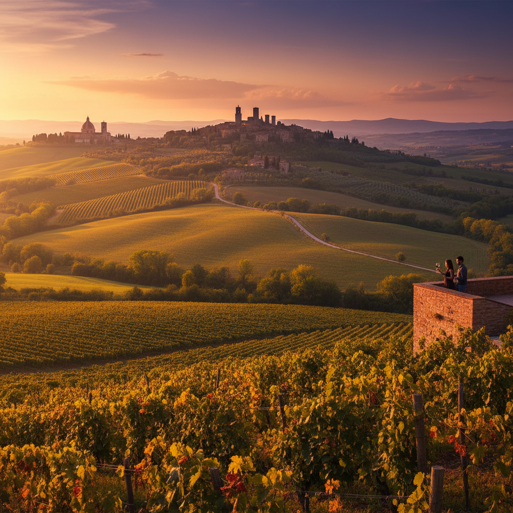 7 Days of Romance: Tuscany Wine, Renaissance Art & Hilltop Towns for Couples