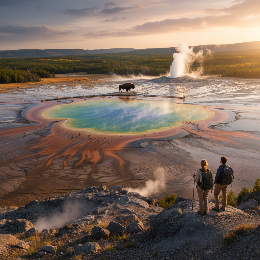 Yellowstone National Park, Wyoming, USA travel guide