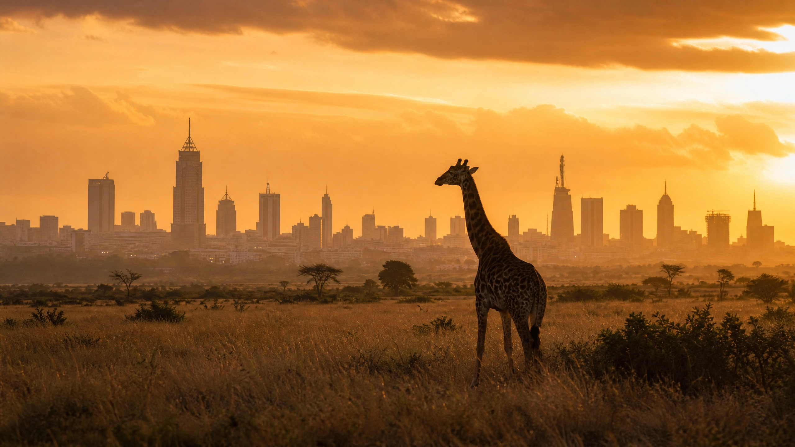 The Lions Are Real. So Is the 5G. That's the Only Introduction Nairobi Needs.