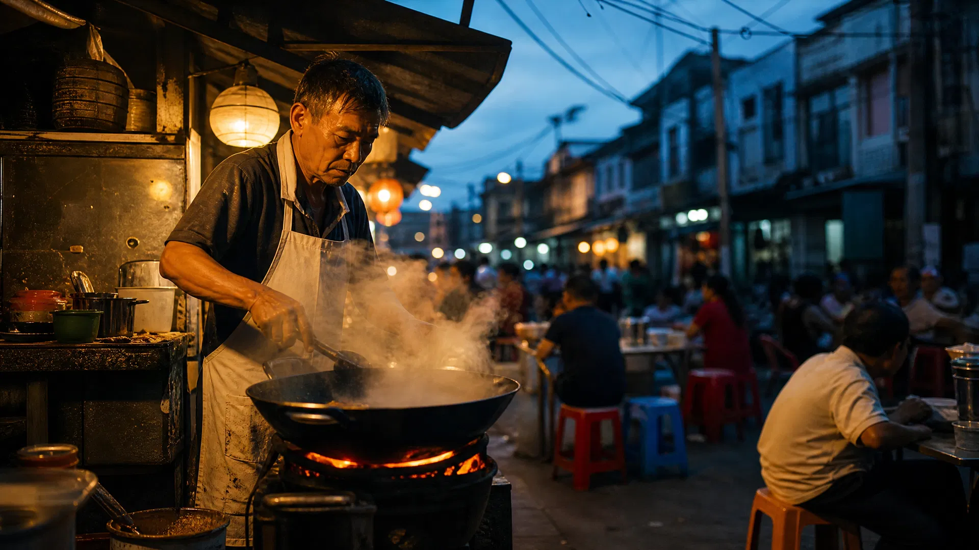 What a City Actually Eats When It's Not Performing for Anyone