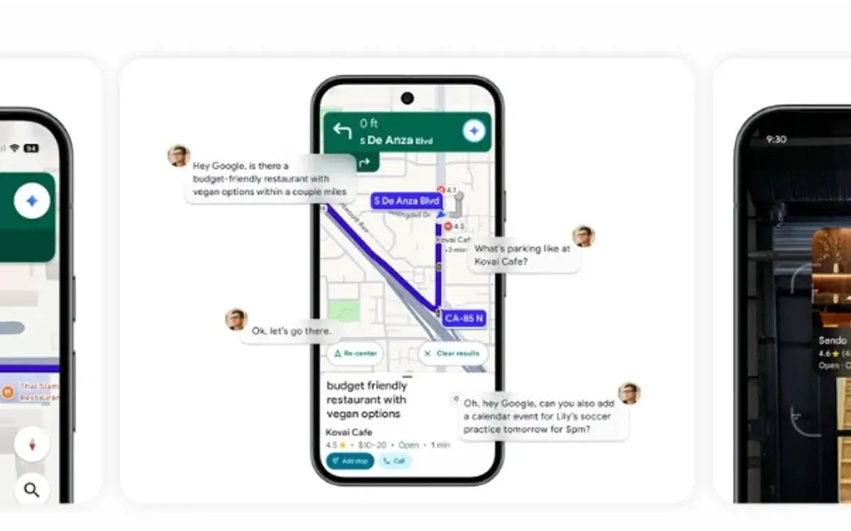 Google Maps integra Gemini: Navegación manos libres para peatones y ciclistas