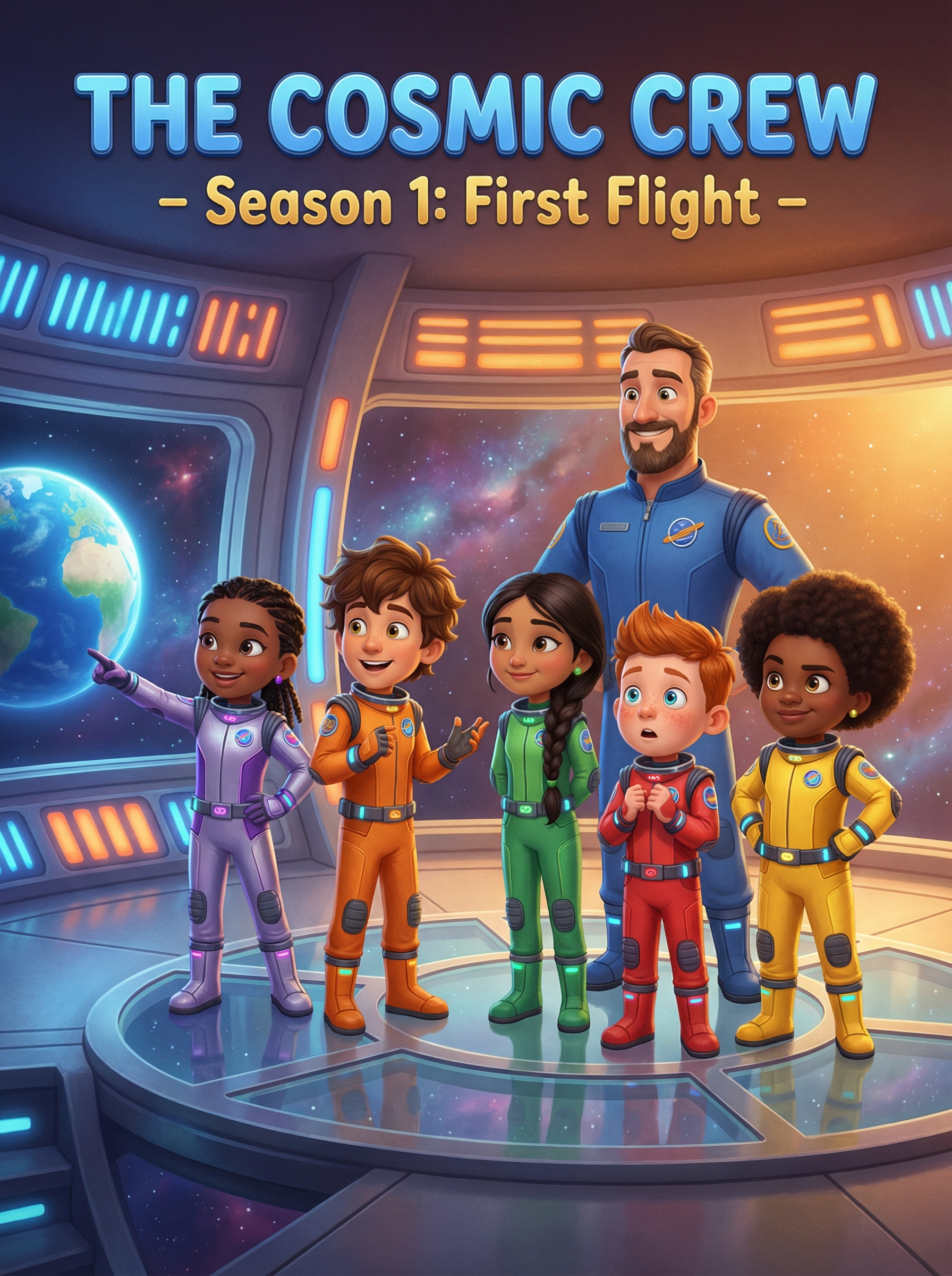 The Cosmic Crew: First Orbit