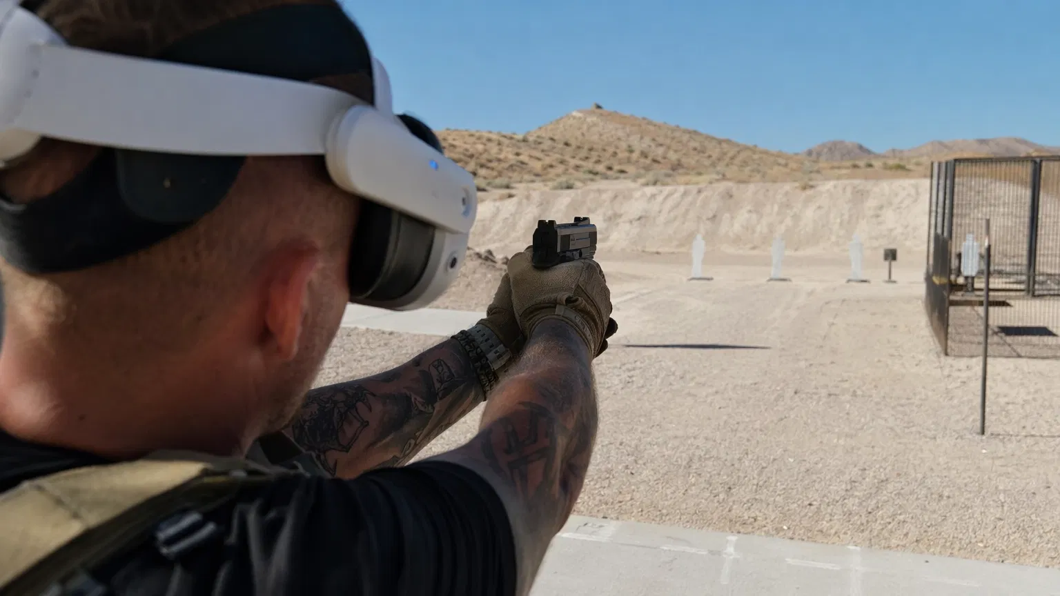 ACE VR shooting simulator