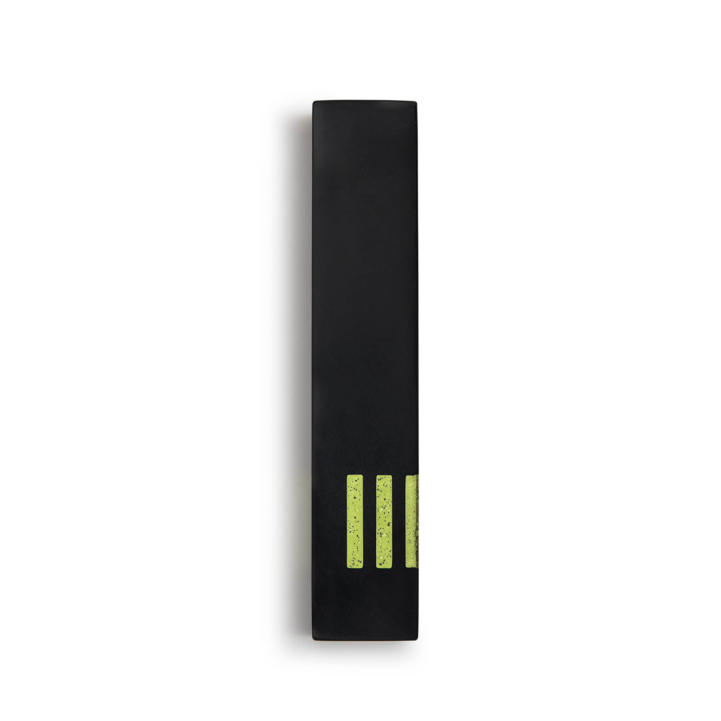 Mézouza Noir Étroite | Shin Vert Côté