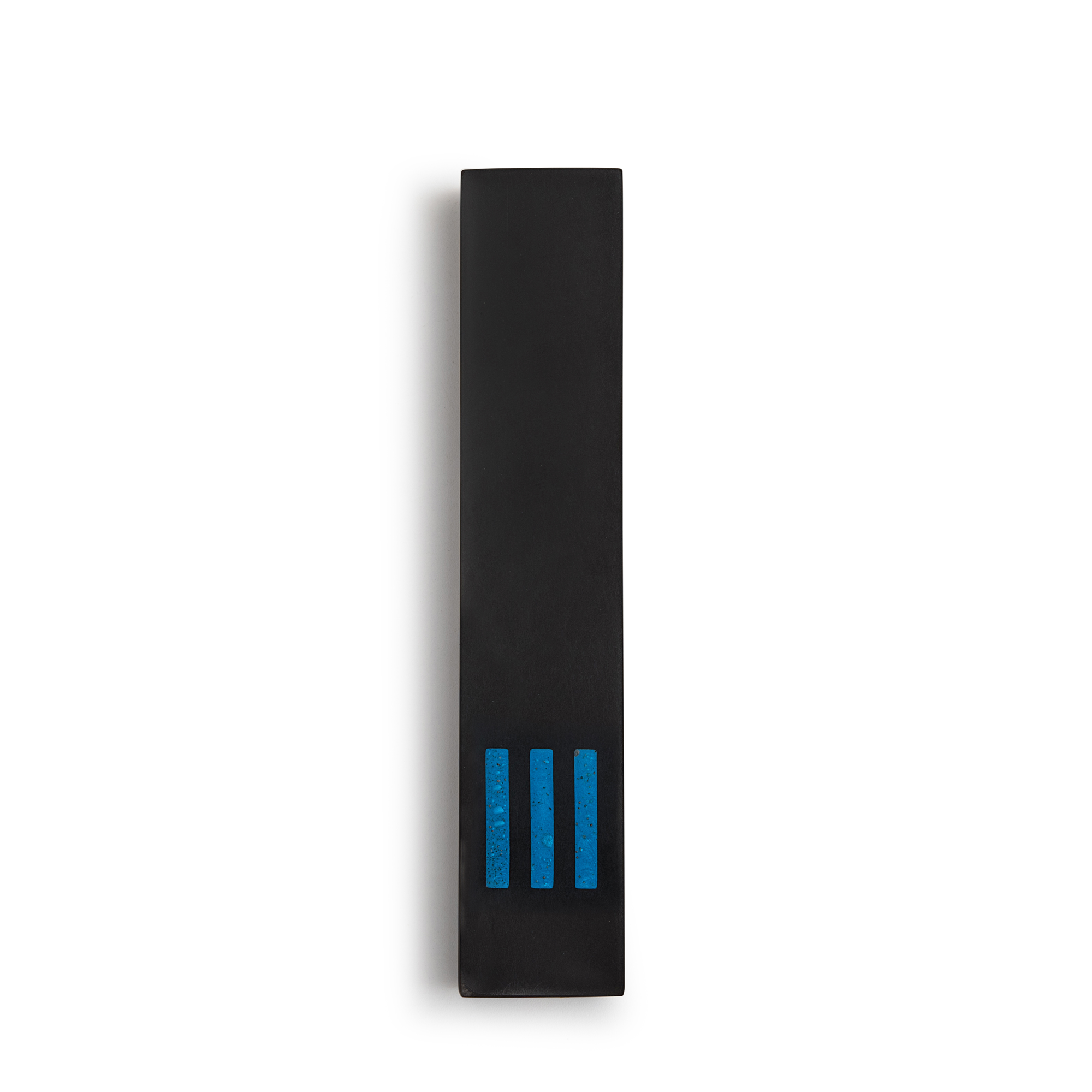 Mézouza Noir Étroite | Shin Bleu Centre