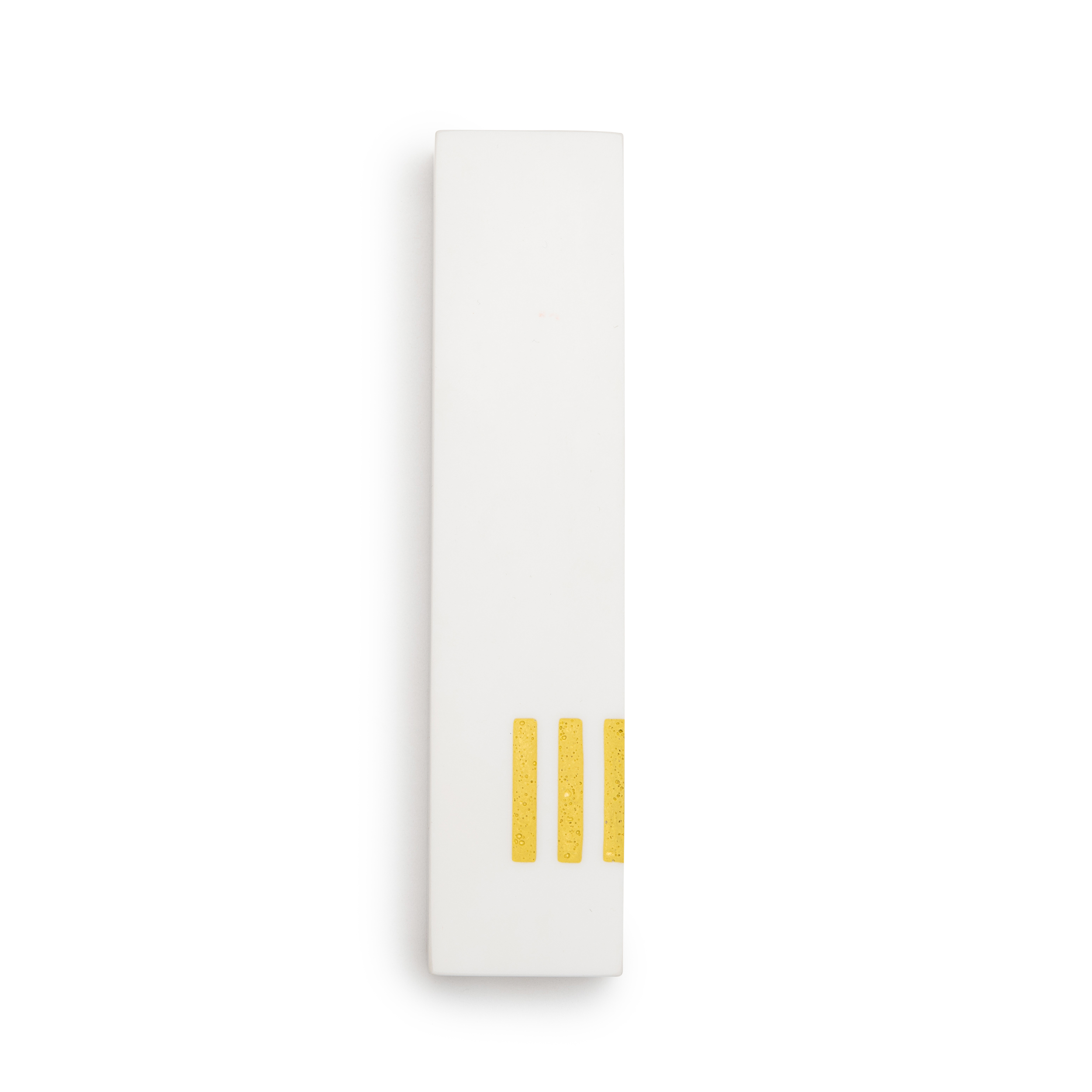 MEZUZAH White Wide | Shin Yellow Side