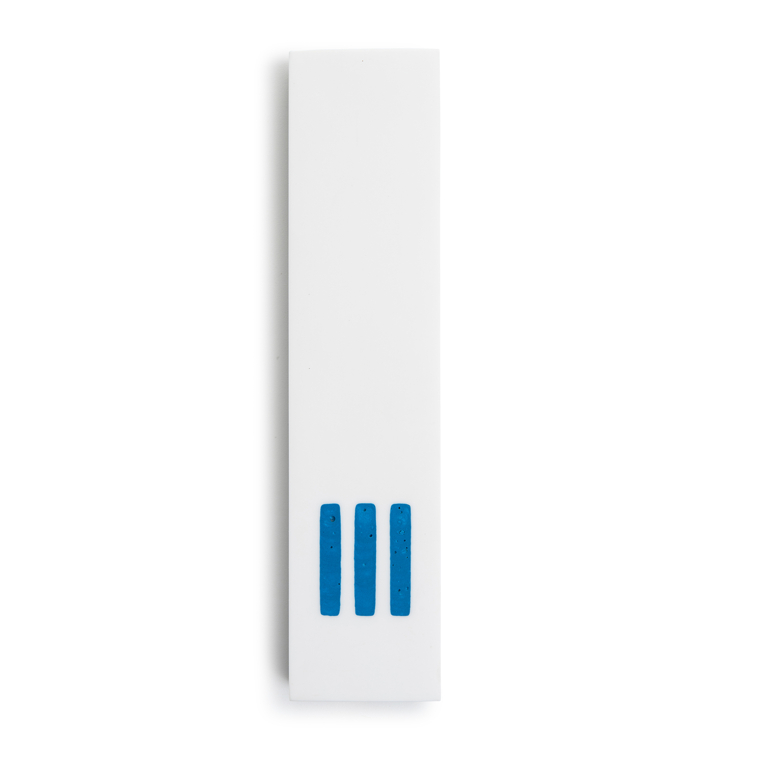 MEZOUZA White Narrow | Shin Blue Center