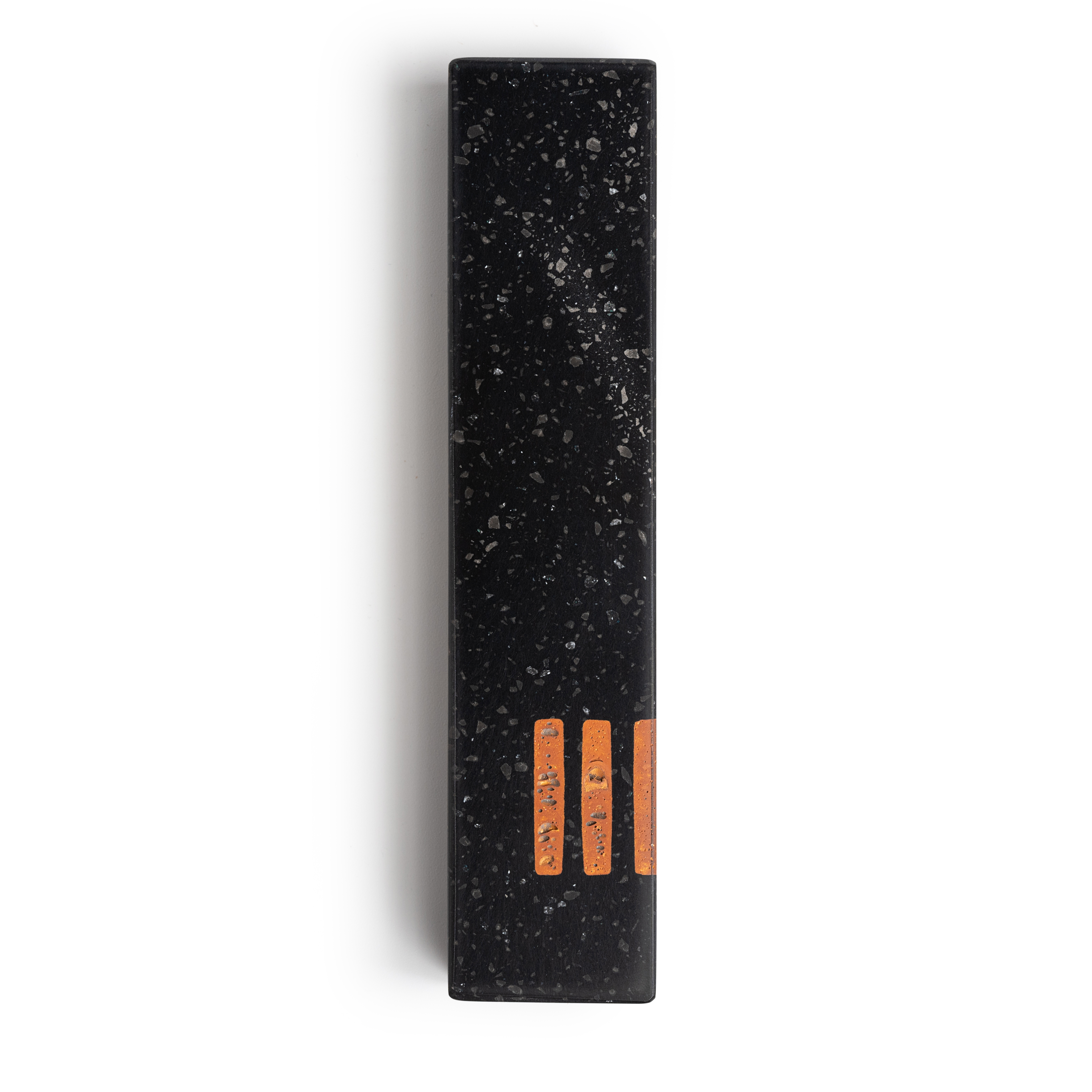 Mézouza Large | Terrazzo Noir | Shin Or Côté