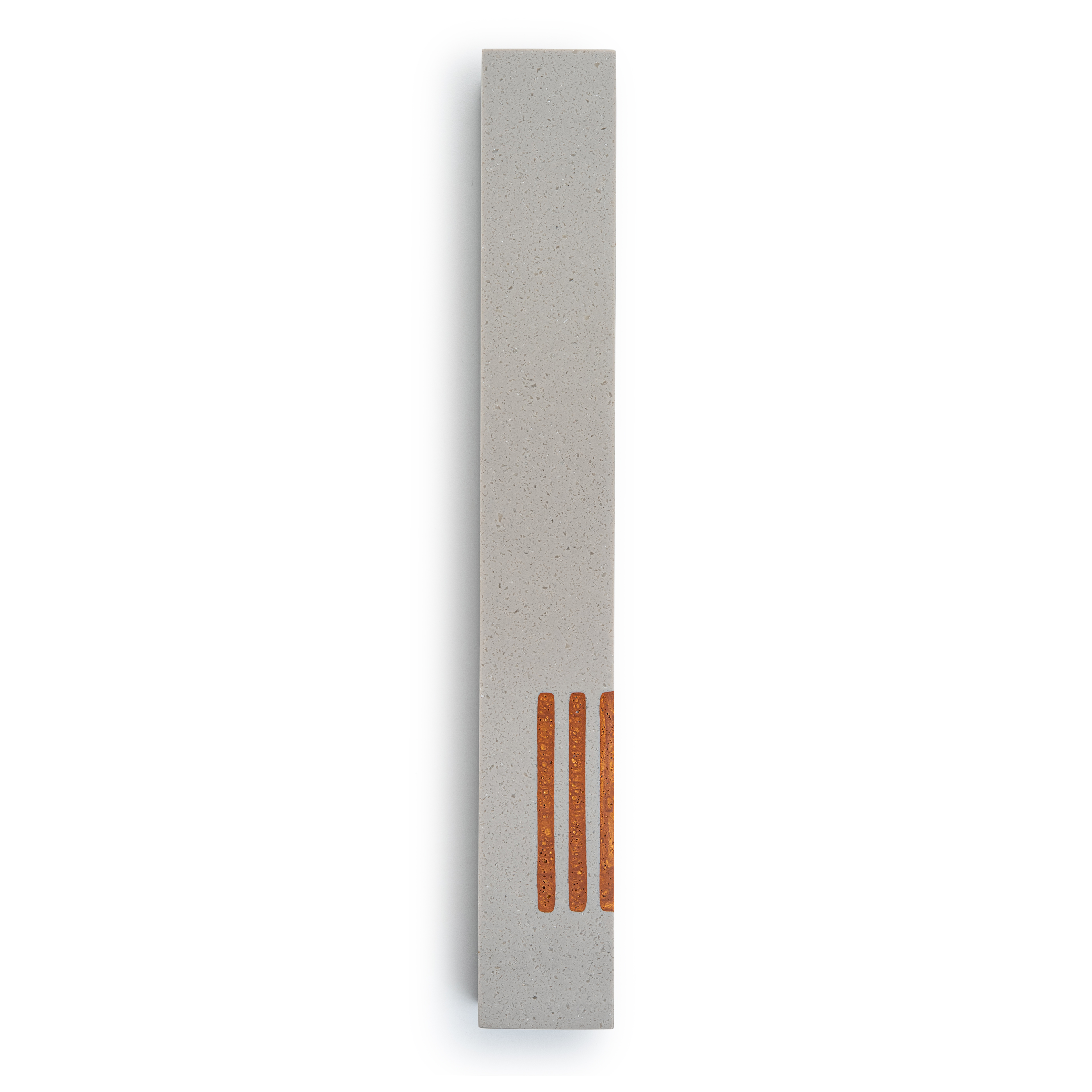 Mézouza Grande | Urbain Gris | Shin Or Côté