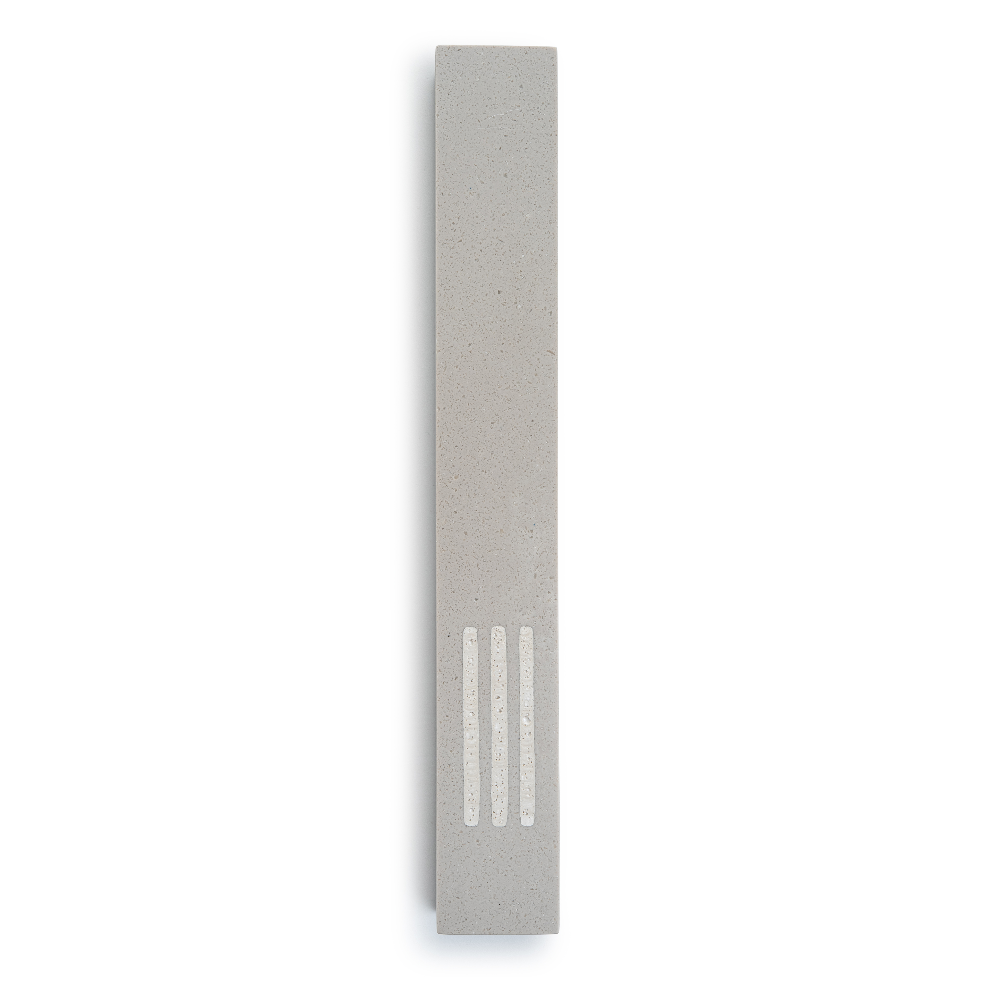 Mézouza Grande | Urbain Gris | Shin Blanc Centre