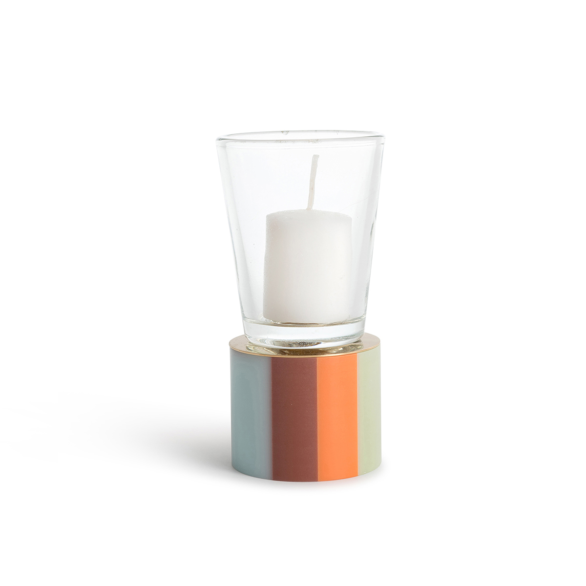 KAN | Light Blue, Ochre , Orange, Antique Green | Small