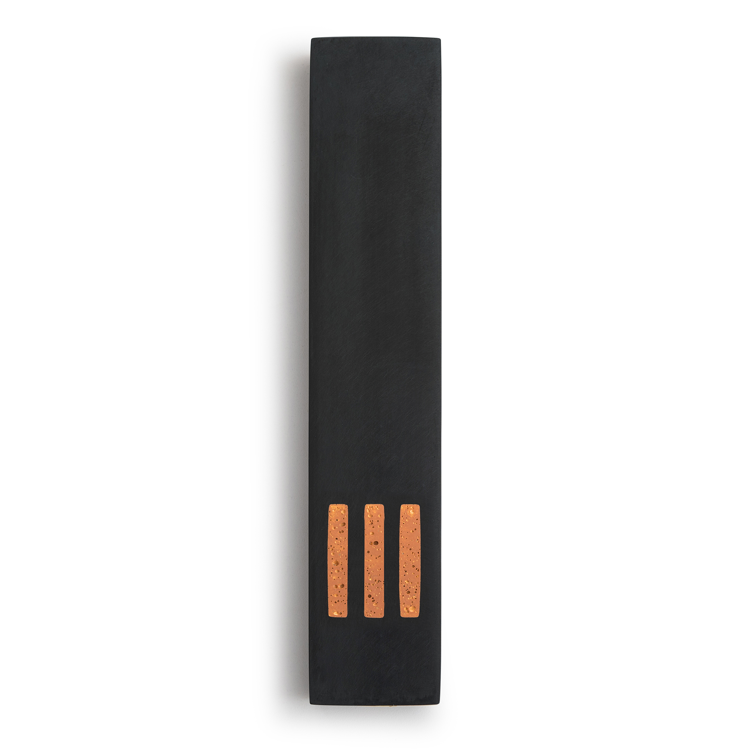 MEZUZAH Black Étroite | Shin Or Centre