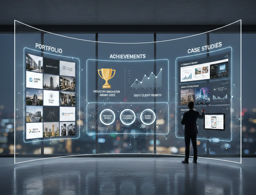 نماذج أعمال أو مشاريع، إنجازات، دراسات حالة