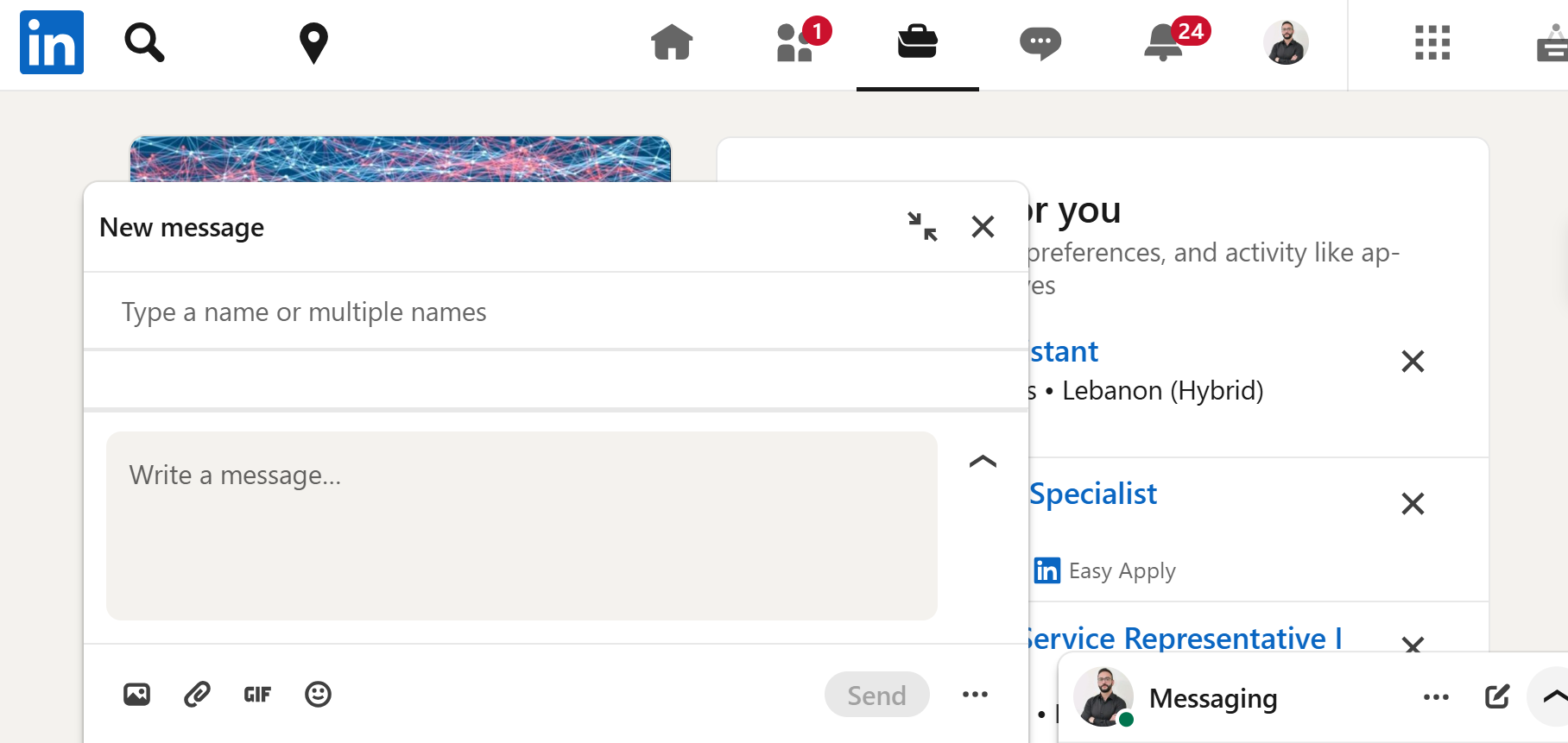 كيف تكتب رسالة لينكدإن لمسؤول التوظيف دون إزعاج؟