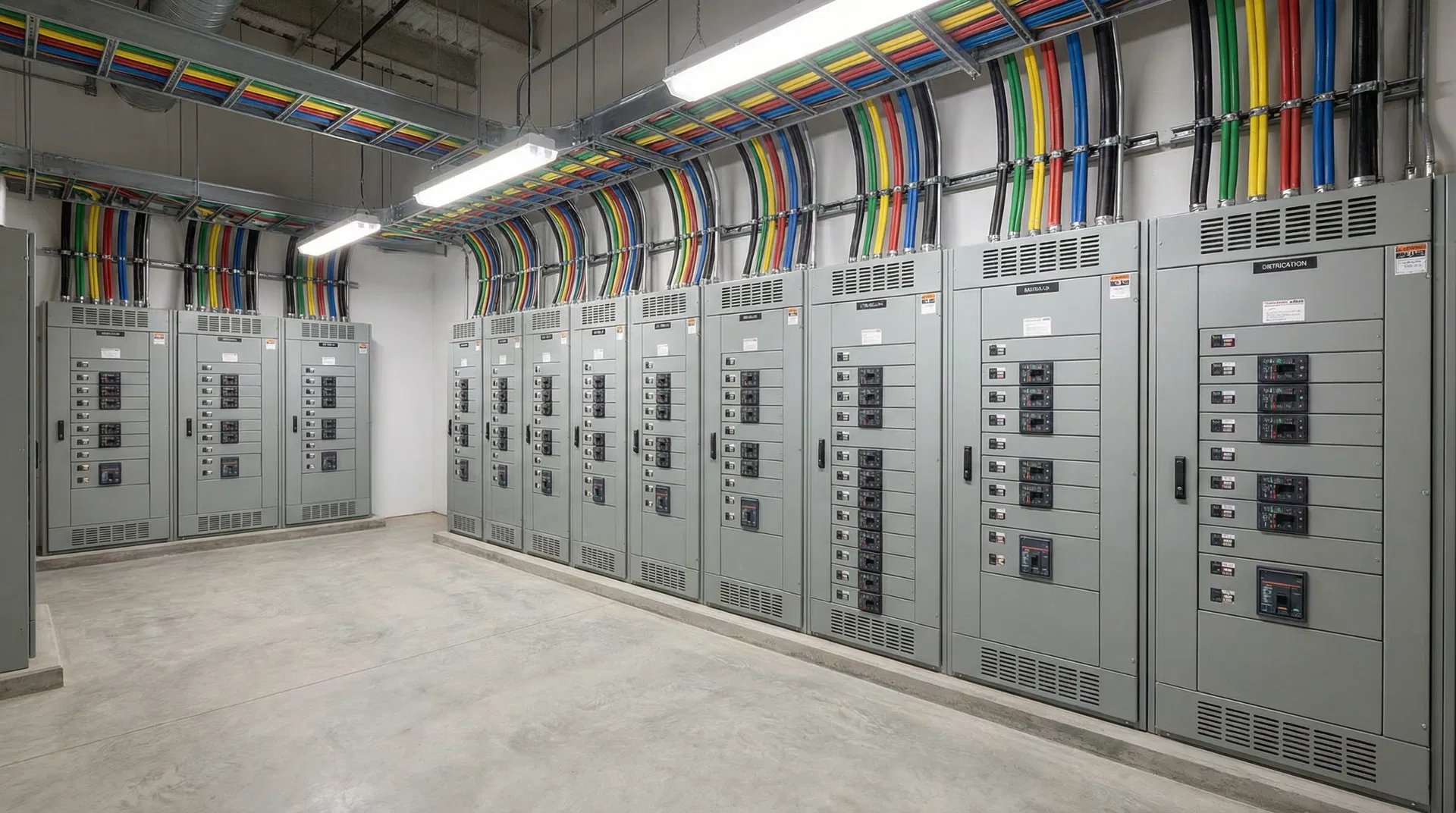 Cuarto de tableros eléctricos — Distribución de media tensión