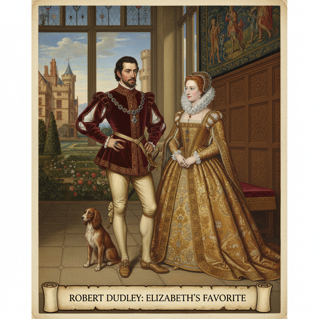 Illustration for Robert Dudley: Elizabeth I's Enduring Favourite - Tudor history article