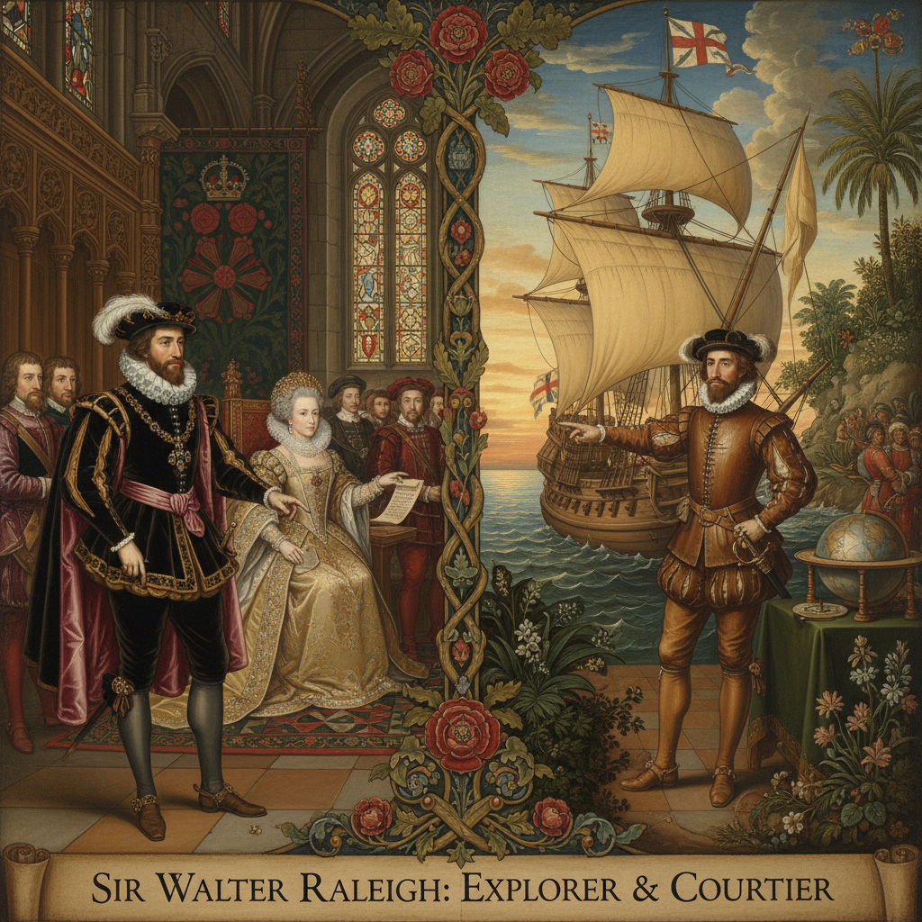 Sir Walter Raleigh: Explorer, Courtier, and Enigma of the Tudor Age