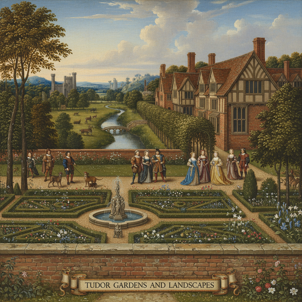 The Splendor of Tudor Gardens: A Landscape of Power & Pleasure