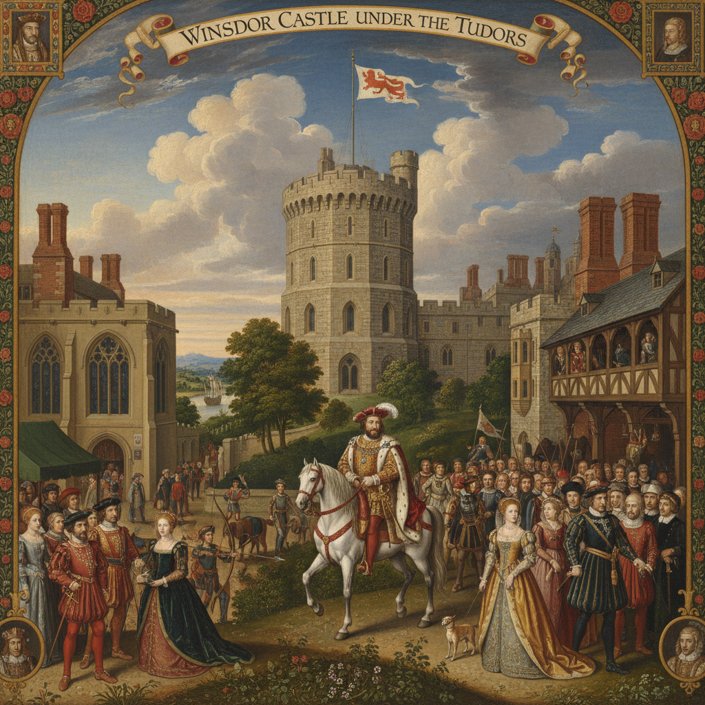 Windsor Castle: A Tudor Royal Stronghold and Sanctuary