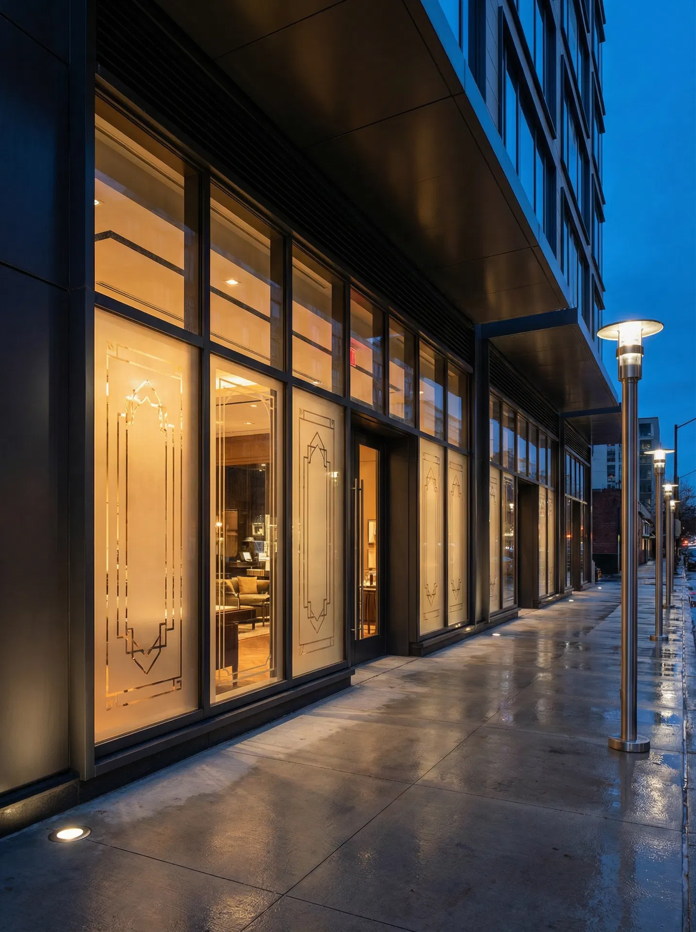 Commercial and residential window film installation