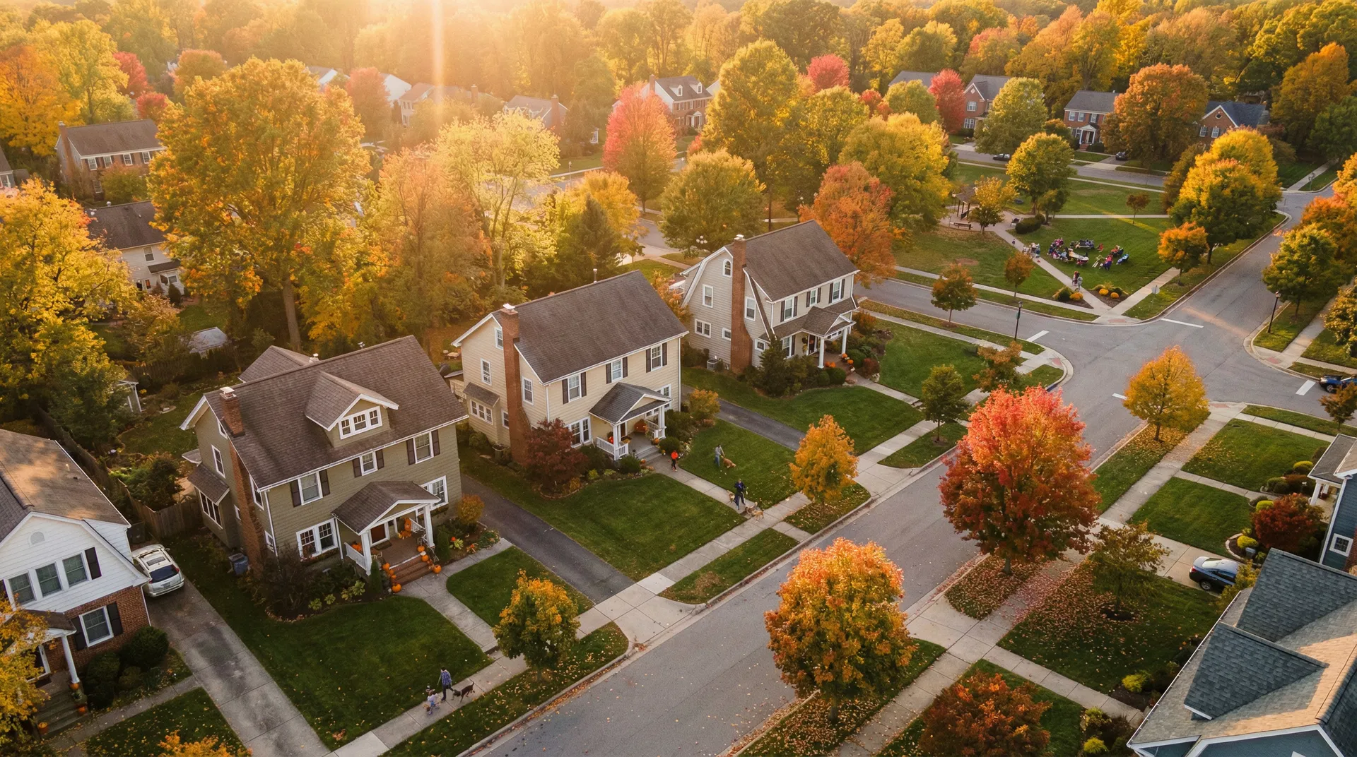 Beautiful neighborhood