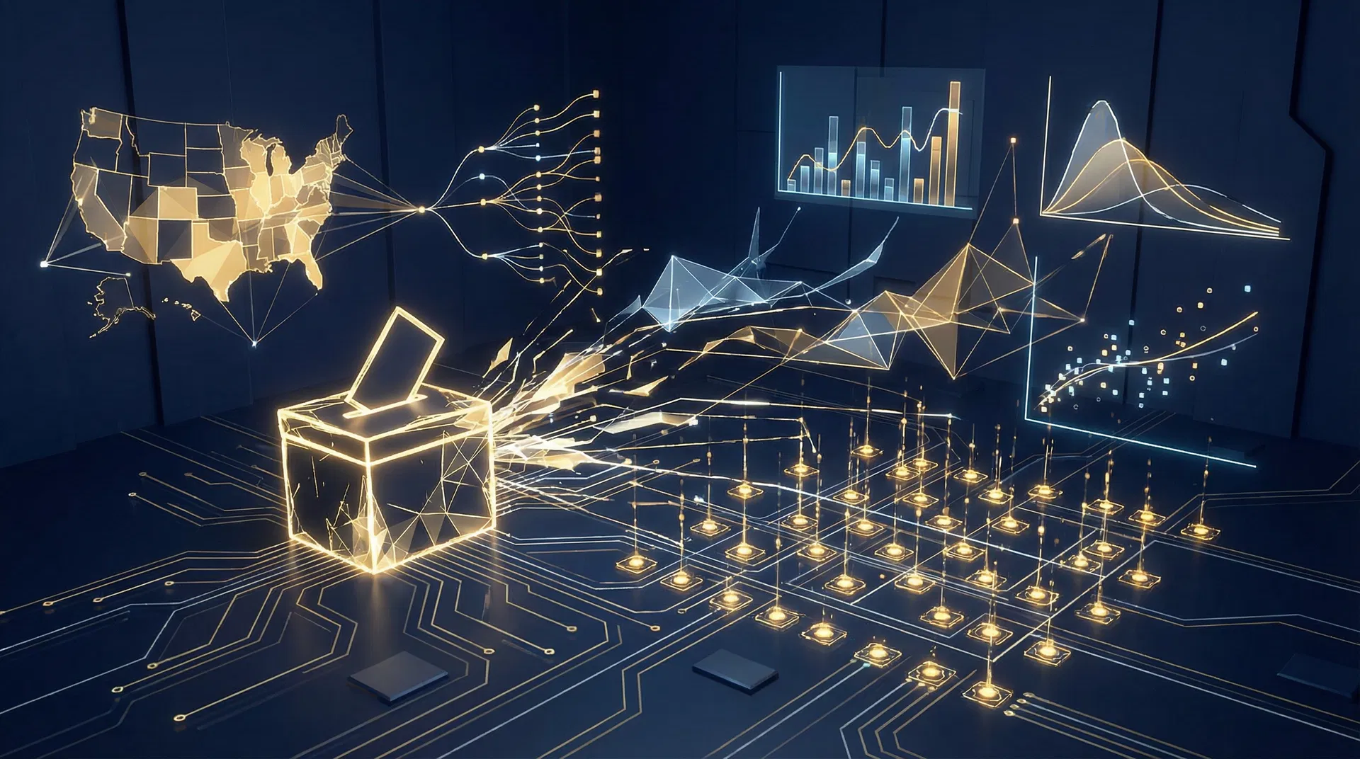 Sector-specific decision infrastructure visualization