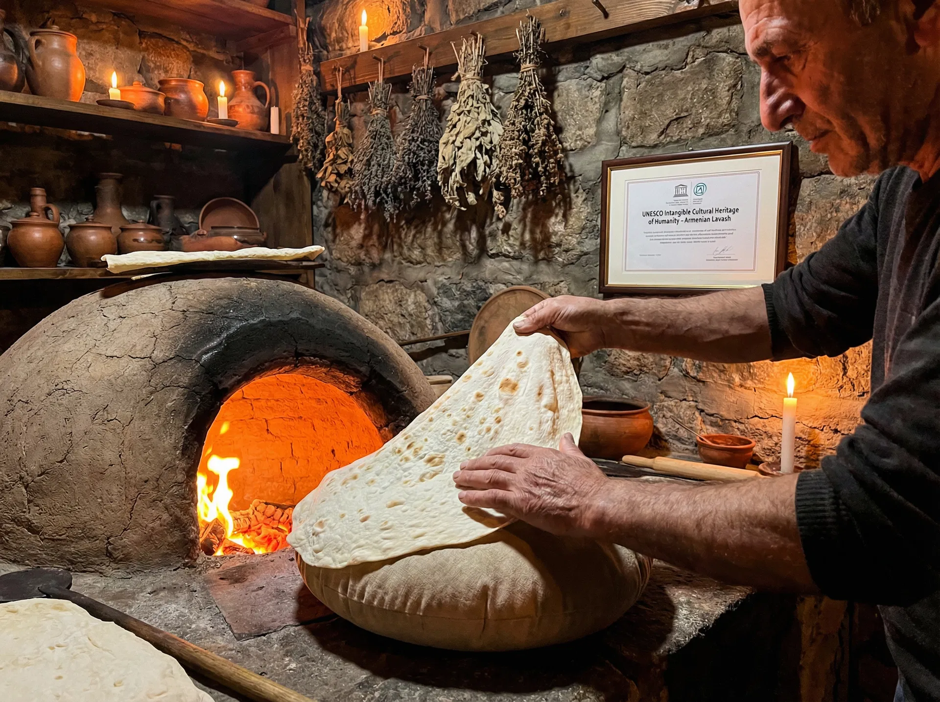 תרבות ארמנית – אפיית לאבאש