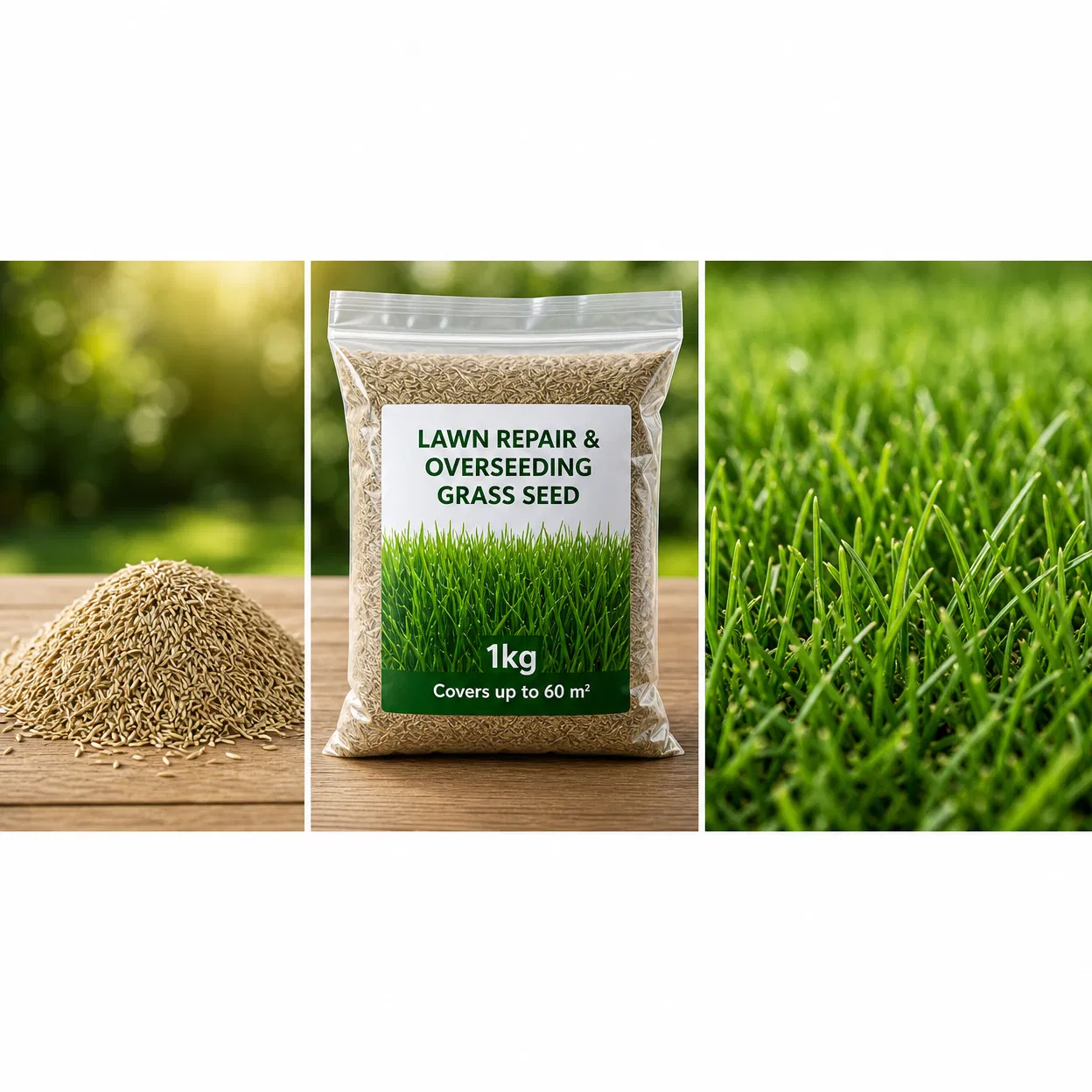 Lawn Repair & Overseeding Grass Seed