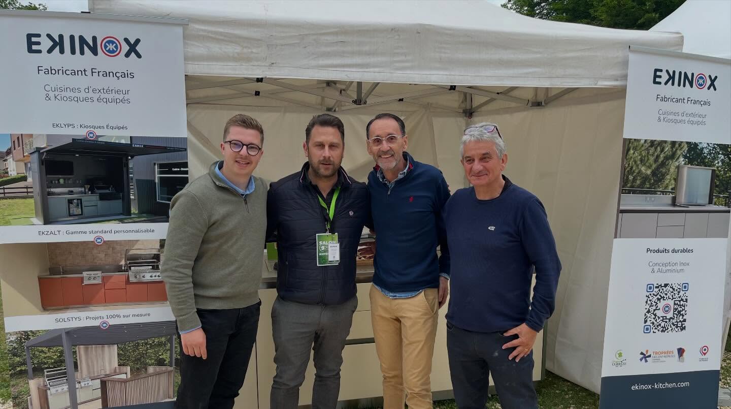 Casse croute au Stand Ekinox Salon Origine Correze