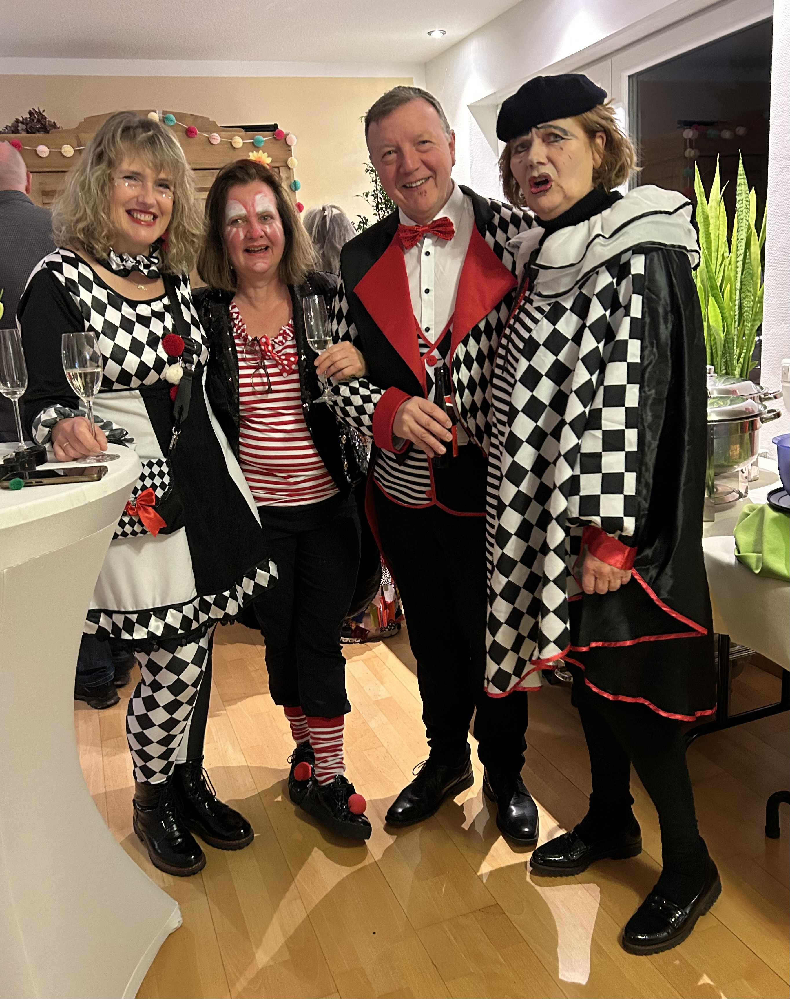 Foto von Bertram, Sylvia und Tilla