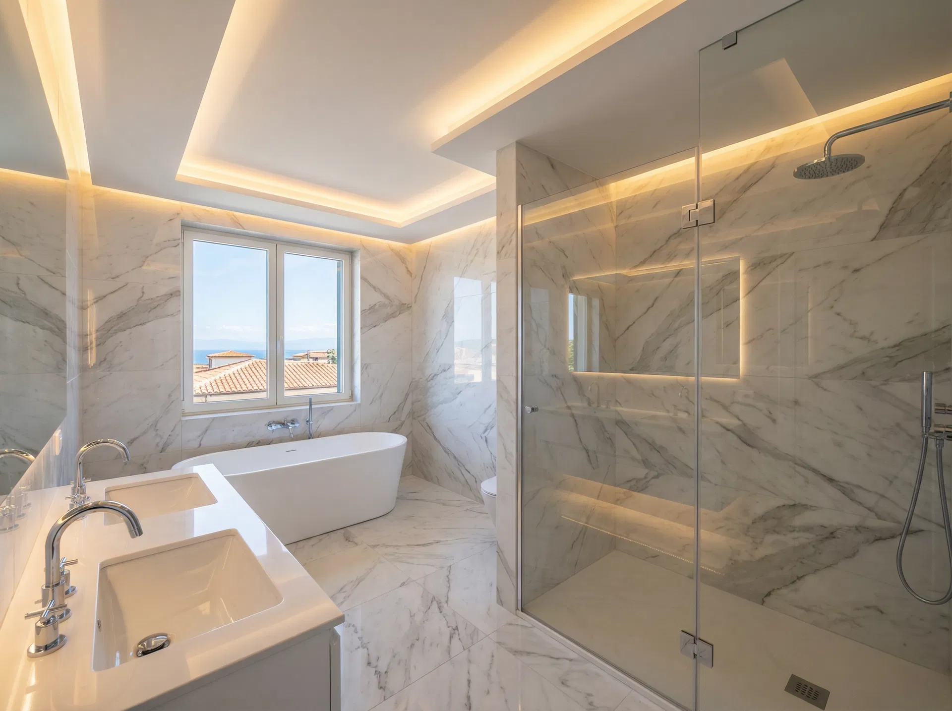 Ristrutturazione bagno di lusso a Siracusa