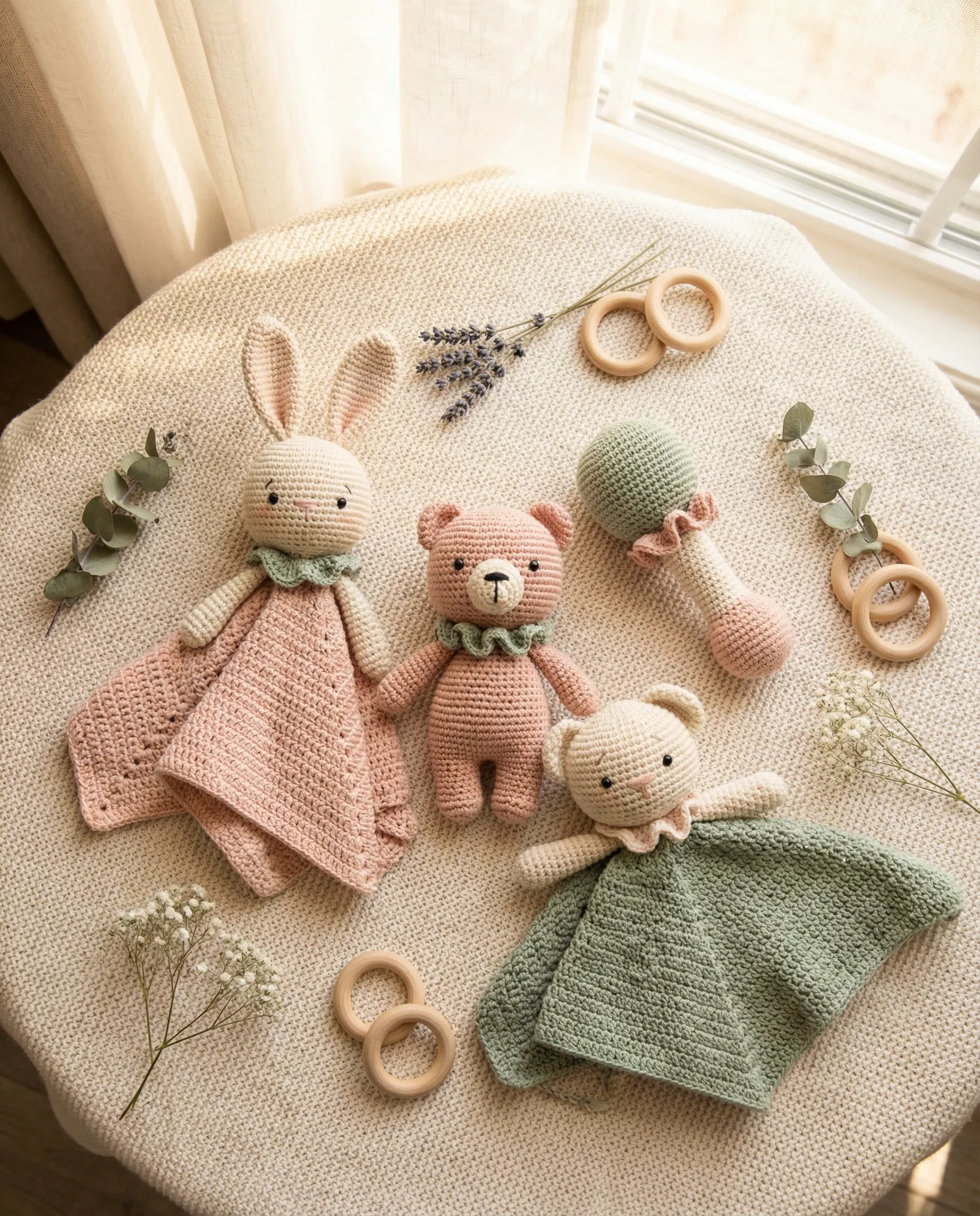 Hand Crocheted Lovie