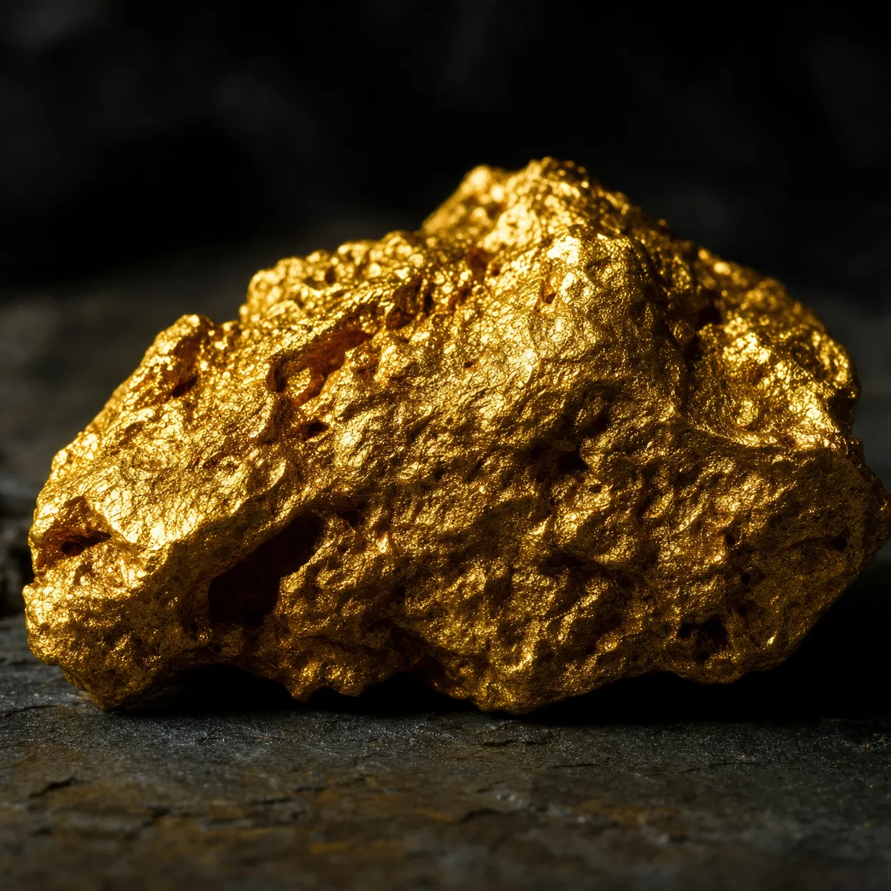 Raw Gold Nuggets