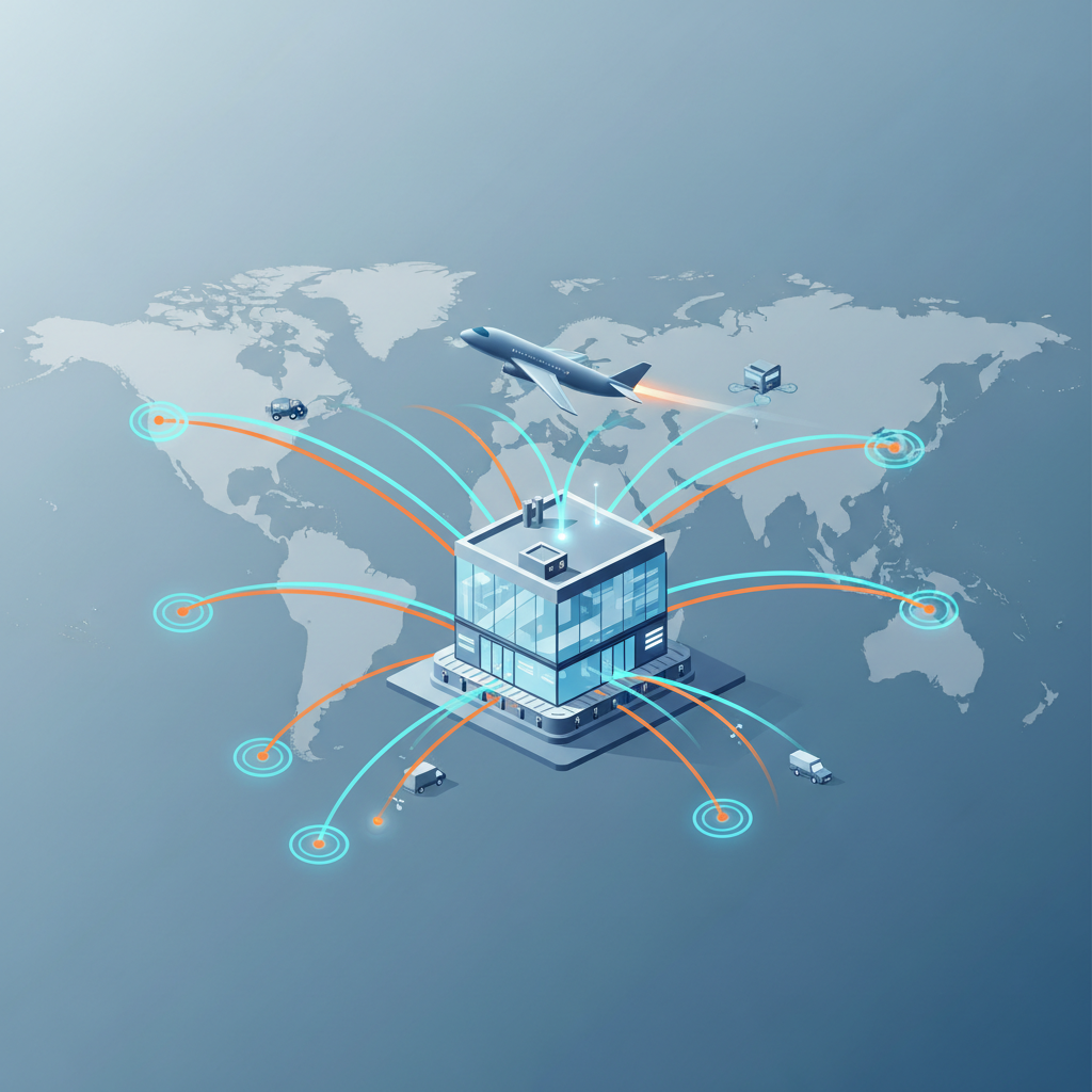 OBC专员在飞机上妥善保管货物