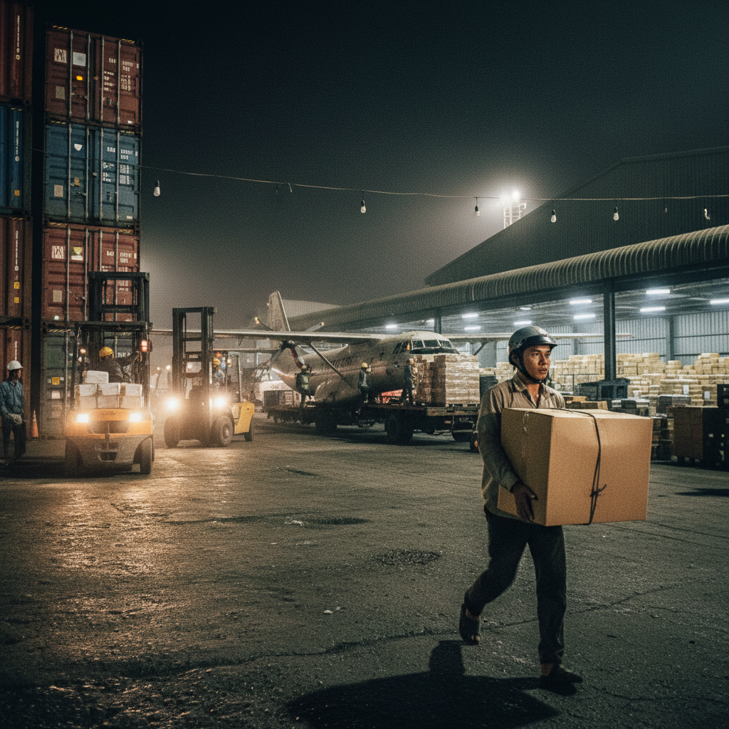 ベトナムの工場と物流拠点