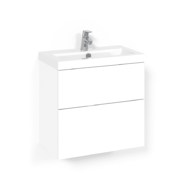 Charm innrétting með vaski - 60x38 cm