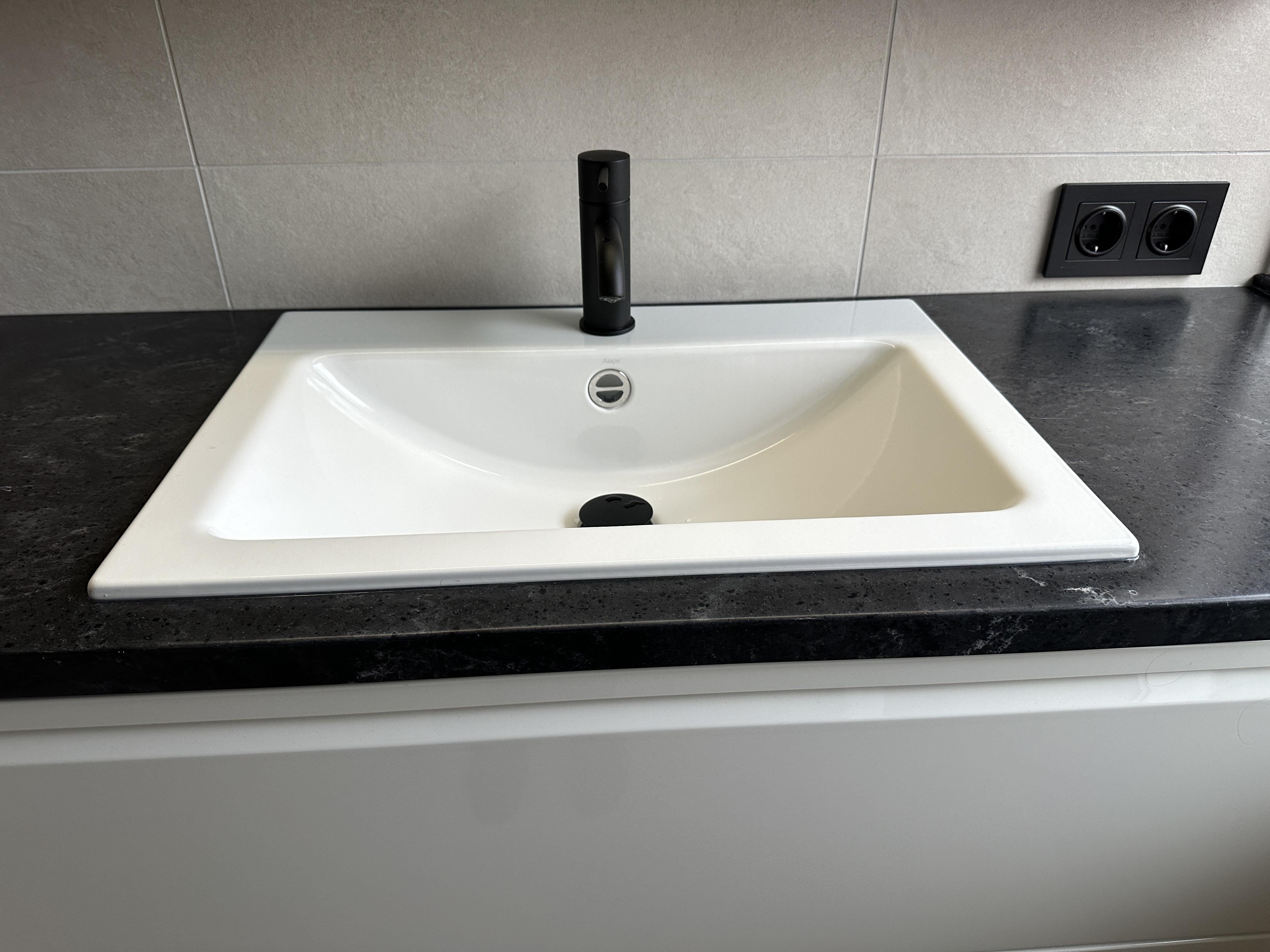 Stálhandlaug EB.R585H - 58,5x40,5x14,3 cm