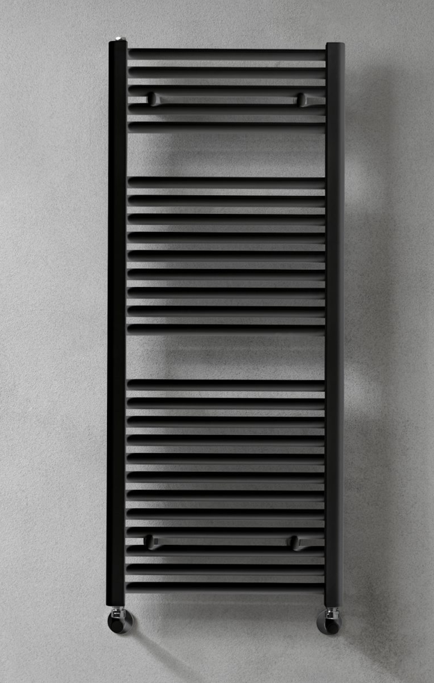 Ulisse handklæðaofn 76,6x60 - Svartur