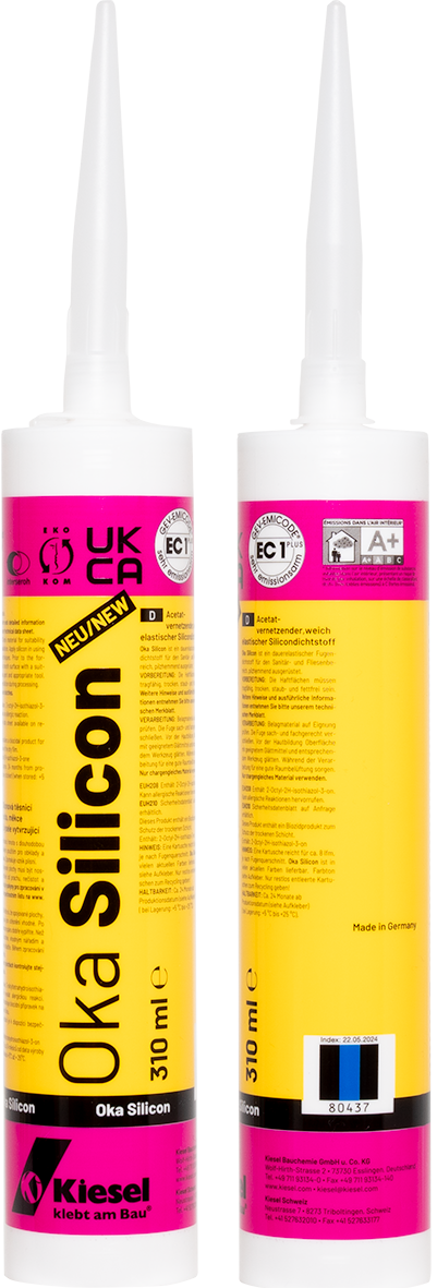 Kiesel silicon 310 ml - Antrazite