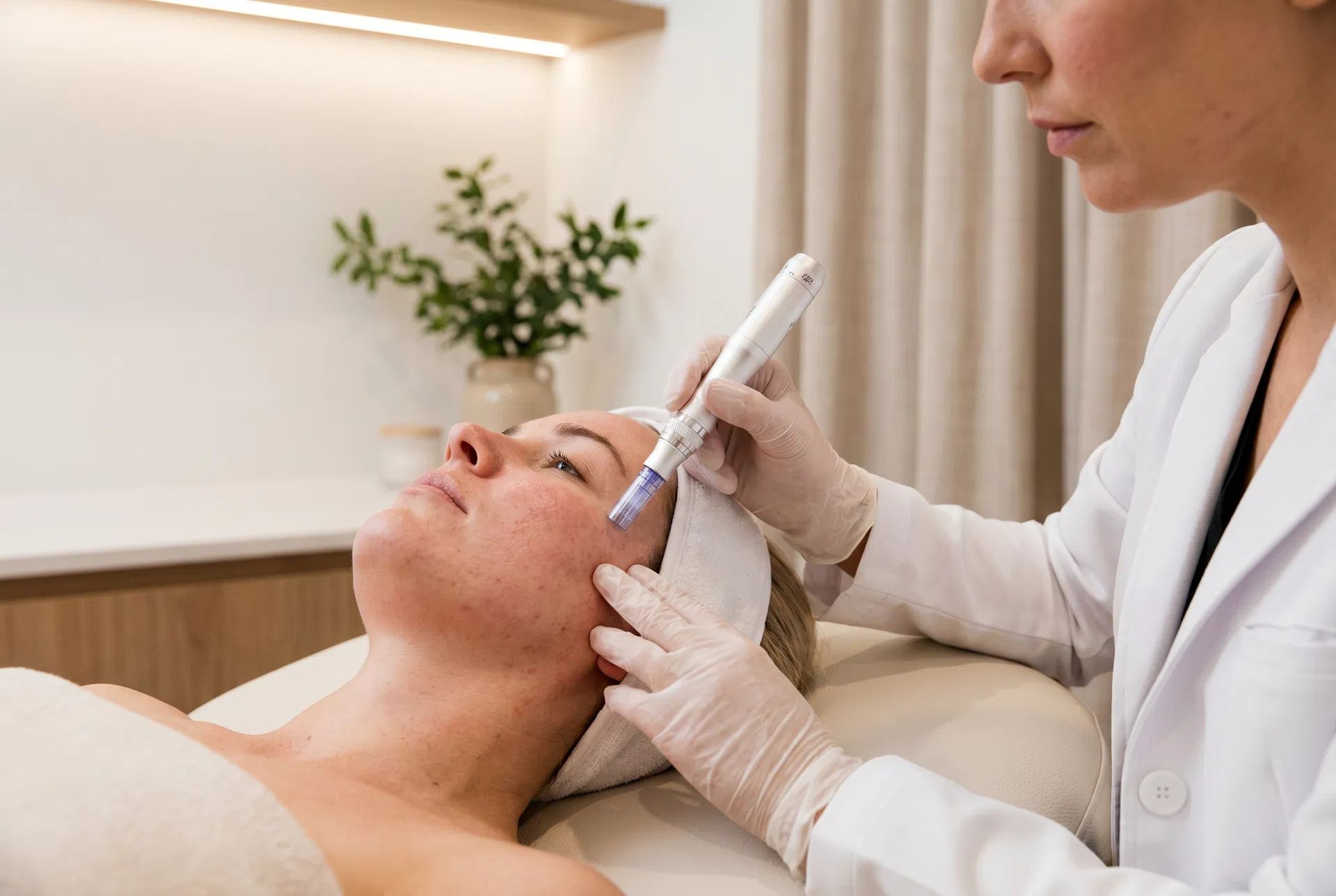 Microneedling in Austin: Collagen, Acne Scars & Pores — What the Research Shows