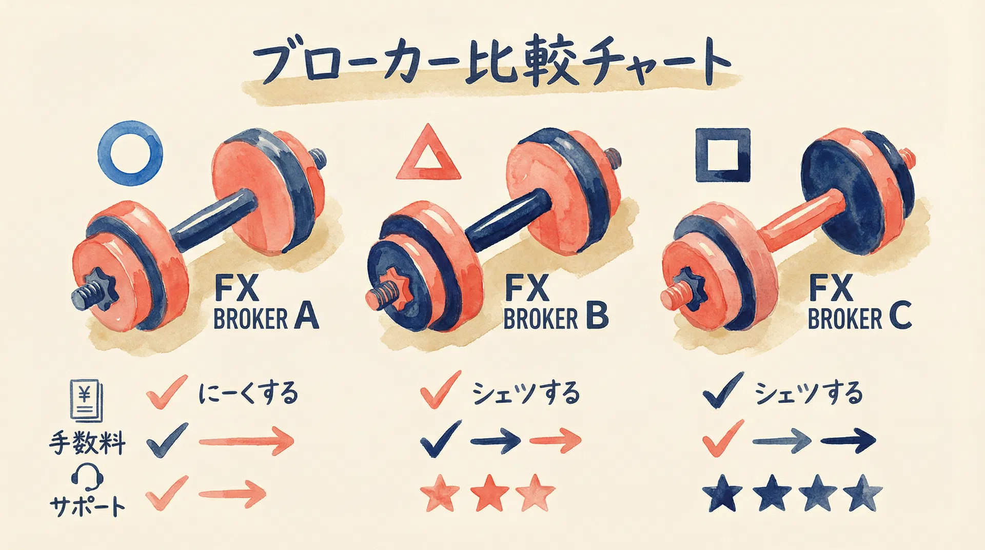 【口座選び】初心者トレーニー必見!おすすめFX口座ジム3選を徹底比較