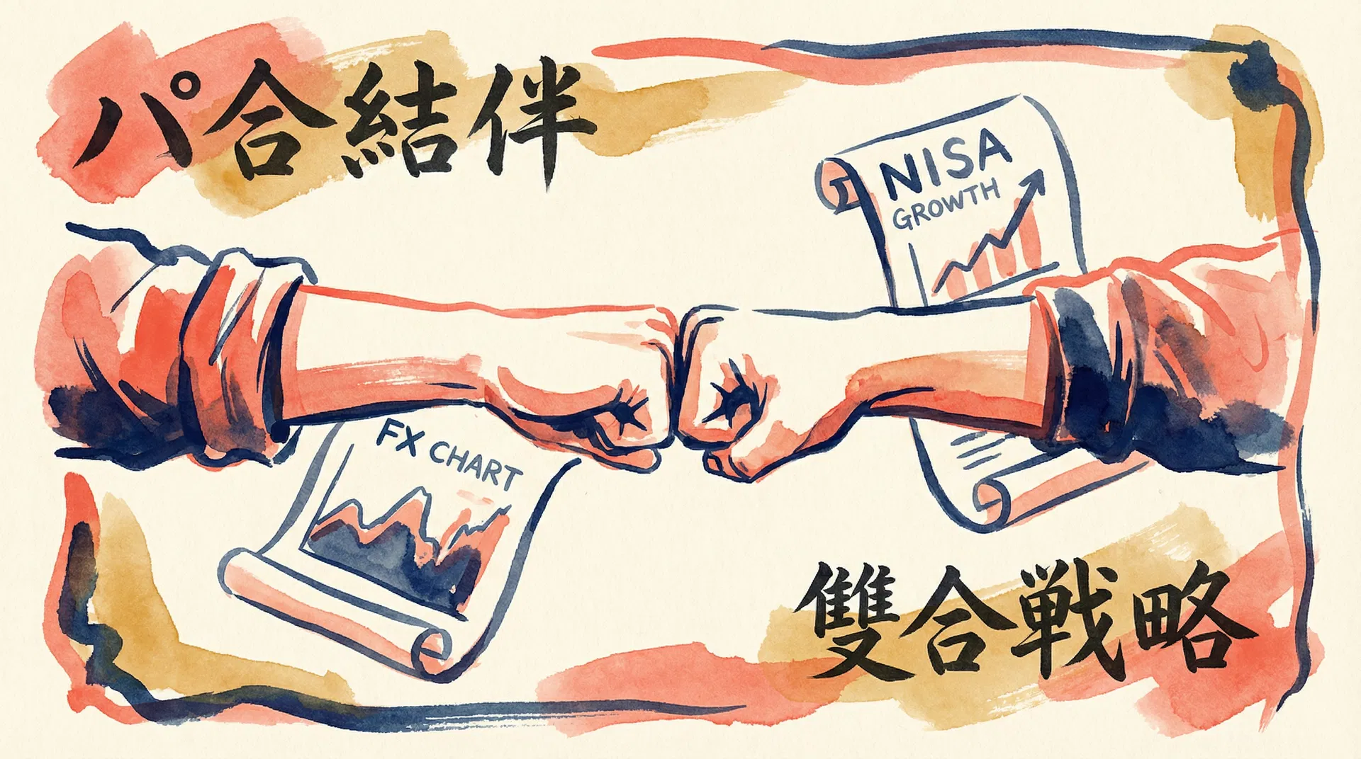 【バルクアップ】FXとNISAの二刀流!最強のポートフォリオを構築しろ